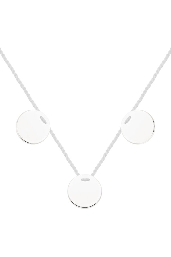 Silver Pendant Necklace Bliss Jewelry Handcrafted in Switzerland M.MAKA